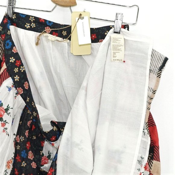 Anthropologie Let Me Be Contrast Maxi Skirt - Picture 10 of 12